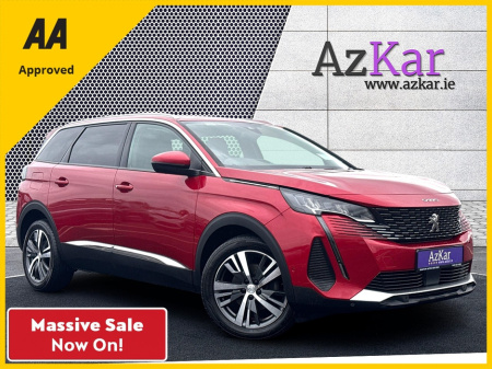 2021 Peugeot 5008 2021 ALLURE 7 SEATER  1.2 PETROL 5DR €141 PW WITH NO CASH DEPOSIT 10 DAY SALE NOW ON!! €28,995