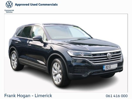 2019 Volkswagen Touareg TOUAREG 3.0 v6 Diesel 231 BHP 4 MotionCommercial ( 35000 ex vat )Road Tax: €333