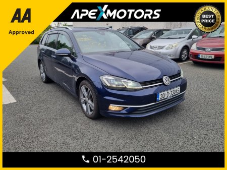 2020 Volkswagen Golf FINANCE ARRANGED * TOP-SPEC HIGHLINE * LEATHER INTERIOR * NEW NCT JUL-27 * STAMPED SERVICE HISTORY * AA APPROVED * 101 SAFETY CHECKLIST * AUTOMATIC (DSG) * IMMACULATE * HEATED SEATS * COLOUR REVERSE C