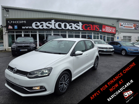 2016 Volkswagen Polo ( 162 REG ) 1.2 TSI ALLSTAR EDITION  - UPGRADED ALLOYS - BLUETOOTH - REV CAMERA - SPOTLESS CAR