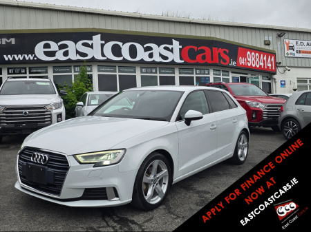 2017 Audi A3 1.4 TFSI FULL LEATHER PACK VIRTUAL COCKPIT DASH - REVERSING CAMERA / PARKING SENSORS - DRIVE MODE - SIMI DEALER - LOW ROAD TAX BAND SIMI MAIN DEALER -