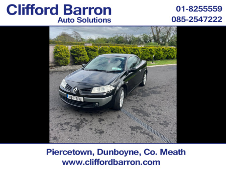 2008 Renault Megane Coupé NCT 1.6 DYNAMIQUE 2DR