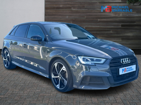 2019 Audi A3 1.4 TFSI S-Line Black Edition €27,950