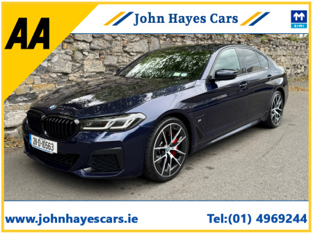 2021 BMW 5 Series ***SOLD***545e PRO EDITION XDRIVE//STUNNING CAR//M5 SEATS//400 BHP//SIMI AND AA DEALER