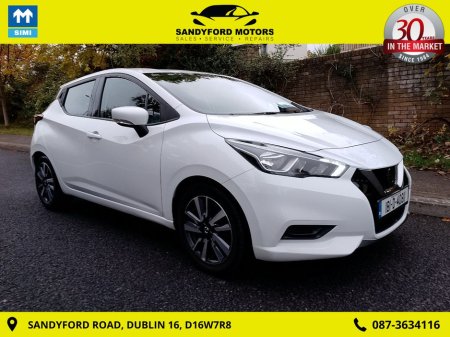 2018 Nissan Micra 1.0 SV 4DR
