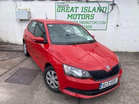 2018 Skoda Fabia 1.0 Active Hatchback Petrol Manual (60bhp)