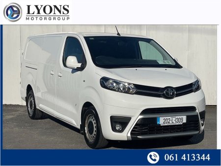 2020 Toyota Proace PROACE 2.0 ., LWB 2DR -Price Quoted does not include VAT