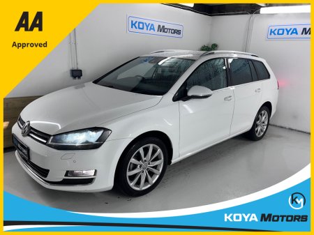 2014 Volkswagen Golf 1.4 TSI HIGHLINE PRO PETROL ESTATE AUTOMATIC