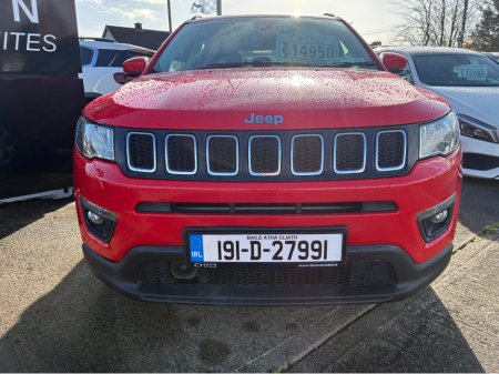 2019 Jeep Compass 1.6 MJET 120HP LOGITUD LONGITUDE 5DR €14,950