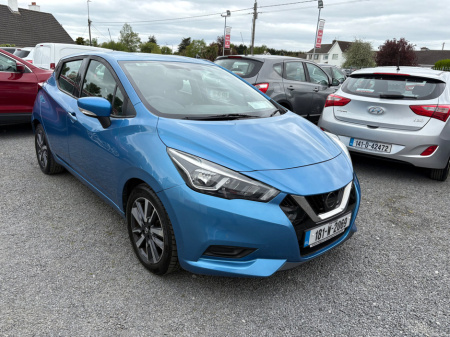 2018 Nissan Micra 1.0 73ps SV €10,950