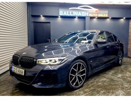 2022 BMW 5 Series 520d M Sport (MHT) 18% €44,950