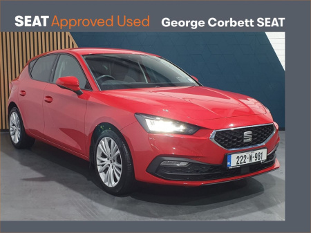 2022 SEAT Leon SE+ 1.0TSi 110hp Two Year Warranty Low Rate Finance Available (From €92 per week)