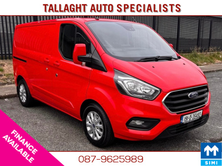 2019 Ford Transit Custom LIMITED EDITION 130Bhp