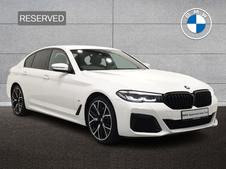 2021 BMW 5 Series 530e M Sport Saloon