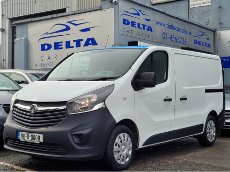 2018 Renault Trafic VAN 1.6 CDTI 95BHP DOE 04/25 3 SEATER *VAT EXCLUSIVE PRICE* FINANCE AVAILABLE @ €46 PER WEEK 1 PREVIOUS OWNER/ BLUETOOTH/ HISTORY CHECKED
