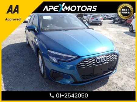 2021 Audi A3 FINANCE ARRANGED * 1.0 5-Door HATCHBACK * NEW NCT JUL-27 * STAMPED SERVICE HISTORY * AA APPROVED * 101 SAFETY CHECKLIST * AUTOMATIC (DSG) * IMMACULATE * HEATED SEATS * COLOUR REVERSE CAMERA