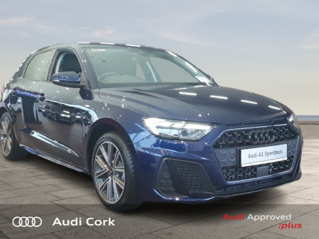 2025 Audi A1 SPORTBACK 1.0 30TFSI 116BHP S-LINE WITH BLACK STYLING, COMFORT PACK & F/B STEERING WHEEL *WAS €37,574* €33,995