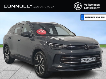 2025 Volkswagen Tiguan *From €460 Per Month* Elegance 2.0TDI 150HP auto €61,950