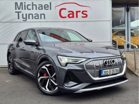 2020 Audi e-tron 50 Quattro S LINE Black Edition Styling (313bhp) 21'' Alloys + Upgraded Light Grey Leather Seats + Wireless Phone Charger