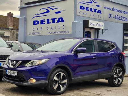 2015 Nissan Qashqai N-TEC+ 1.2 DIG-T 115BHP AUTOMATIC NCT 05/26 TAX 06/25 FINANCE AVAILABLE @ €69 PER WEEK SAT NAV/ TOUCH SCREEN MEDIA/ REVERSE CAMERA/ HISTORY CHECKED €12,900