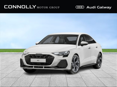 2025 Audi A3 From €359 p/m PCP 1.5TFSI 150BHP S LINE AUTO - COMFORT PACK - ADAPTIVE CRUISE - HIGH BEAM ASSIST €52,450
