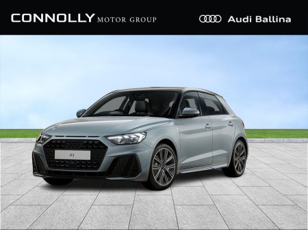 2026 Audi A1 S-LINE BLK ED AUTO WITH REAR CAMERA, HIGH BEAM ASSIST, FLAT STEERING WHEEL €40,800