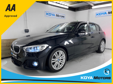 2016 BMW 1 Series 118D 2.0 DIESEL M-SPORT AUTO // LED MATRIX LIGHTING // LANE DEPARTURE ASSIST // PRO MEDIA PACK // CRUISE CONTROL // FRONT FOGS // SPORT ALLOYS €15,950