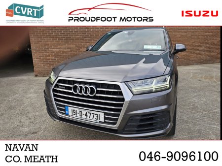 2019 Audi Q7 3.0 50 TDI S LINE QUATTRO 5DR AUTO 286PS 7S A