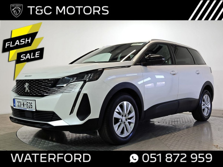 2023 Peugeot 5008 Active 1.5 Diesel Automatic - Front and Rear Sensors with Reversing Camera, Dual Zone Climate Control, Cruise Control, Apple CarPlay/Android Auto