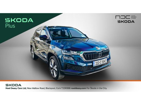 2022 Skoda Karoq STYLE 1.0 TSI 110 BHP-2 YEAR SKODA WARRANTY-LAVA BLUE METALLIC-HIGH SPEC