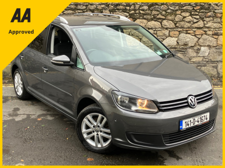 2014 Volkswagen Touran SE AUTO 1.6TDI 105BHP *WALTONS GARAGE RANELAGH* *7-SEATER* *ONE OWNER FROM NEW* *FULLY SERVICED* *NCT* €15,950