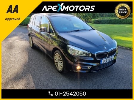 2018 BMW 2 Series Gran Tourer FINANCE ARRANGED * TOP-SPEC LUXURY MODEL * 2.0 DIESEL AUTO  * 7-SEATER * FULL LEATHER INTERIOR * AA APPROVED * NEW NCT JUN-27 * 101 SAFETY CHECKLIST * AUTOMATIC (DSG) * IMMACULATE * HEATED SEATS * COL