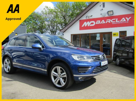 2018 Volkswagen Touareg R-LINE CV 3.0tdi 262BHP V6 5DR Auto (5 SEATER CREW CAB) €29,950