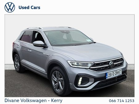 2025 Volkswagen T-Roc AUTO R-LINE 75 1.5 TSI PETROL 150 BHP