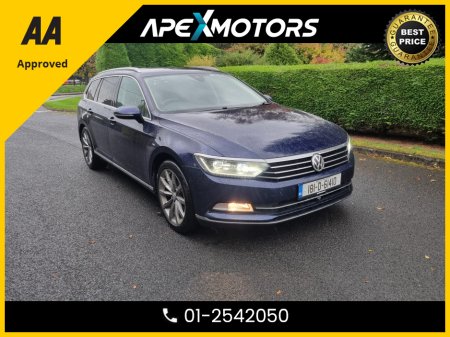 2018 Volkswagen Passat FINANCE ARRANGED * TOP-SPEC HIGHLINE * FULL LEATHER INTERIOR * 2.0L DIESEL AUTO * NEW NCT OCT-27 * IMMACULATE * STAMPED SERVICE HISTORY * AA APPROVED * 101 SAFETY CHECKLIST * AUTOMATIC (DSG) * HEATED