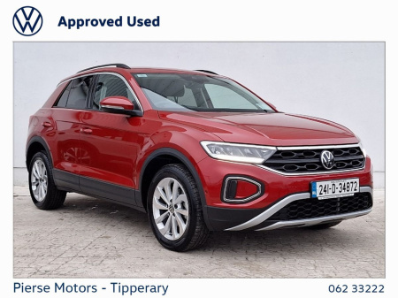 2024 Volkswagen T-Roc 1.0 TSI 110HP Life Plus €30,950