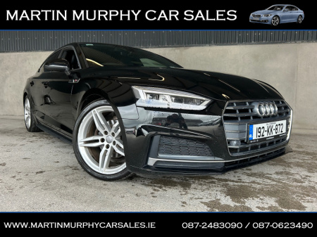 2019 Audi A5 2.0 TDI S LINE 35 150 BHP AUTO LOW KMS €30,950