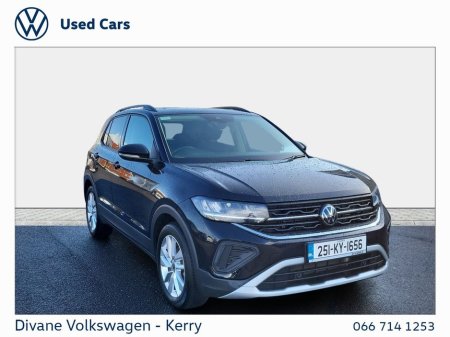 2025 Volkswagen T-Cross T-CROSS LIFE 1.0 TSI AUTO 116BHP €32,950