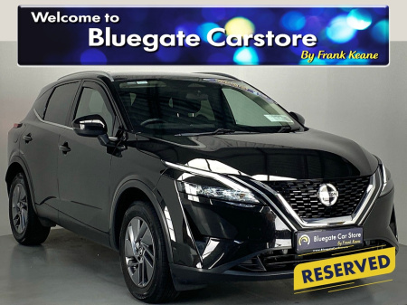 2022 Nissan Qashqai QQ 1.3 HYB SV**PANORAMIC ROOF**MULTIFUNCTIONAL STEERING WHEEL**SEMI DIGITAL DASH**TOUCH SCREEN DISPLAY**BLUETOOTH**REVERSE CAMERA**BLACK CLOTH INTERIOR**DRIVE MODES**17"ALLOYS**KEYLESS START** €26,495