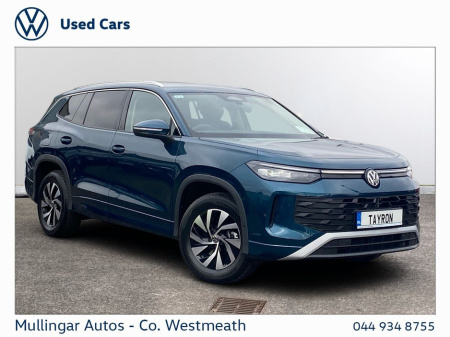 2025 Volkswagen Tayron 7 Seater 2.0TD 150HP DSG Edition 75 €56,890