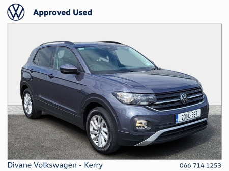 2023 Volkswagen T-Cross LIFE 1.0 TSI 95BHP €26,500