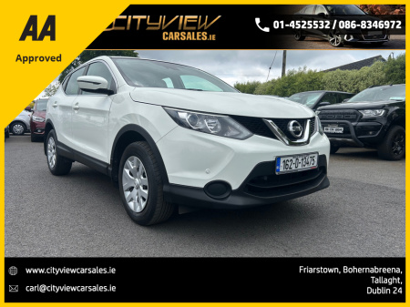 2016 Nissan Qashqai 1.2 PET XE SAFETY PK E E6 4DR €10,950