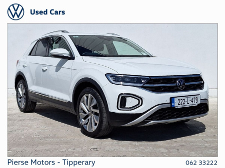 2022 Volkswagen T-Roc 1.0 TSI 110HP Style €28,950
