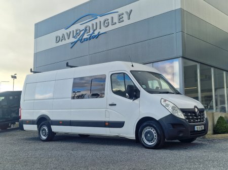 2018 Renault Master RWD LML35 DCI 130 Business EU6 7 seater crew cab