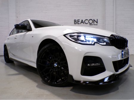 2019 BMW 3 Series 45,000 MILES*BMW 330E*PLUG-IN HYBRID*M-SPORT EDITION*AMAZING ON FUEL,POWER AND A VERY COMFORTABLE DRIVE*FULL LEATHER MEMORY ELECTRIC HEATED SEATS*M-SPORT ALLOY WHEELS*AUTO*LANE PROT