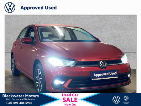 2024 Volkswagen Polo POLO 1.0TSI 95BHP 5DR LIFE WITH REAR VIEW CAMERA *WAS €28,559 NOW €22,495 SAVING €6,064*