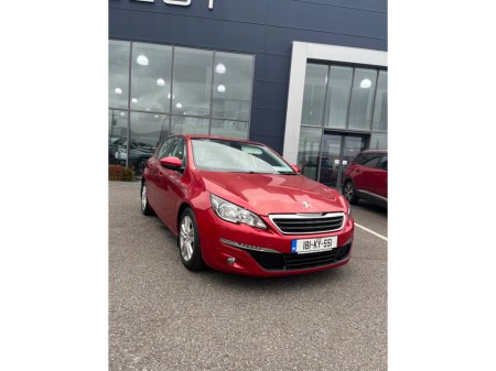 2018 Peugeot 308 1.6 BLUE HDI 100bhp Active €13,950
