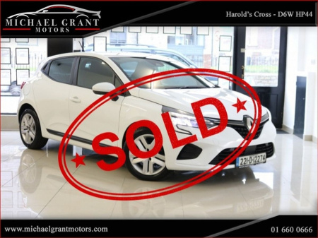 2022 Renault Clio 1.0 PETROL DYNAMIQUE TCe90 ONLY 19KM / 1 OWNER / IRISH CAR