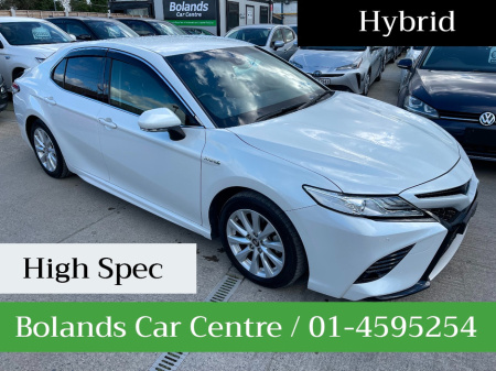 2019 Toyota Camry (High Spec) HYBRID 2.5 AUTOMATIC 4DR WS MODEL  www.bolandscarcentre.ie €22,900