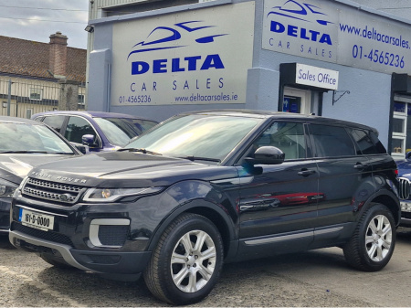 2016 Land Rover Range Rover Evoque SE TECH 2.0 TD4 150BHP MANUAL NCT 04/27 FINANCE AVAILABLE @ €72 PER WEEK FULL LEATHER/ HEATED SEATS/ TOUCH SCREEN MEDIA/ BLUETOOTH/ PARKING SENSORS/ HISTORY CHECKED